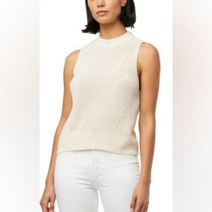 NWT Joe’s Cotton Sweater Tank Ivory XS
